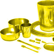 Золотая посуда